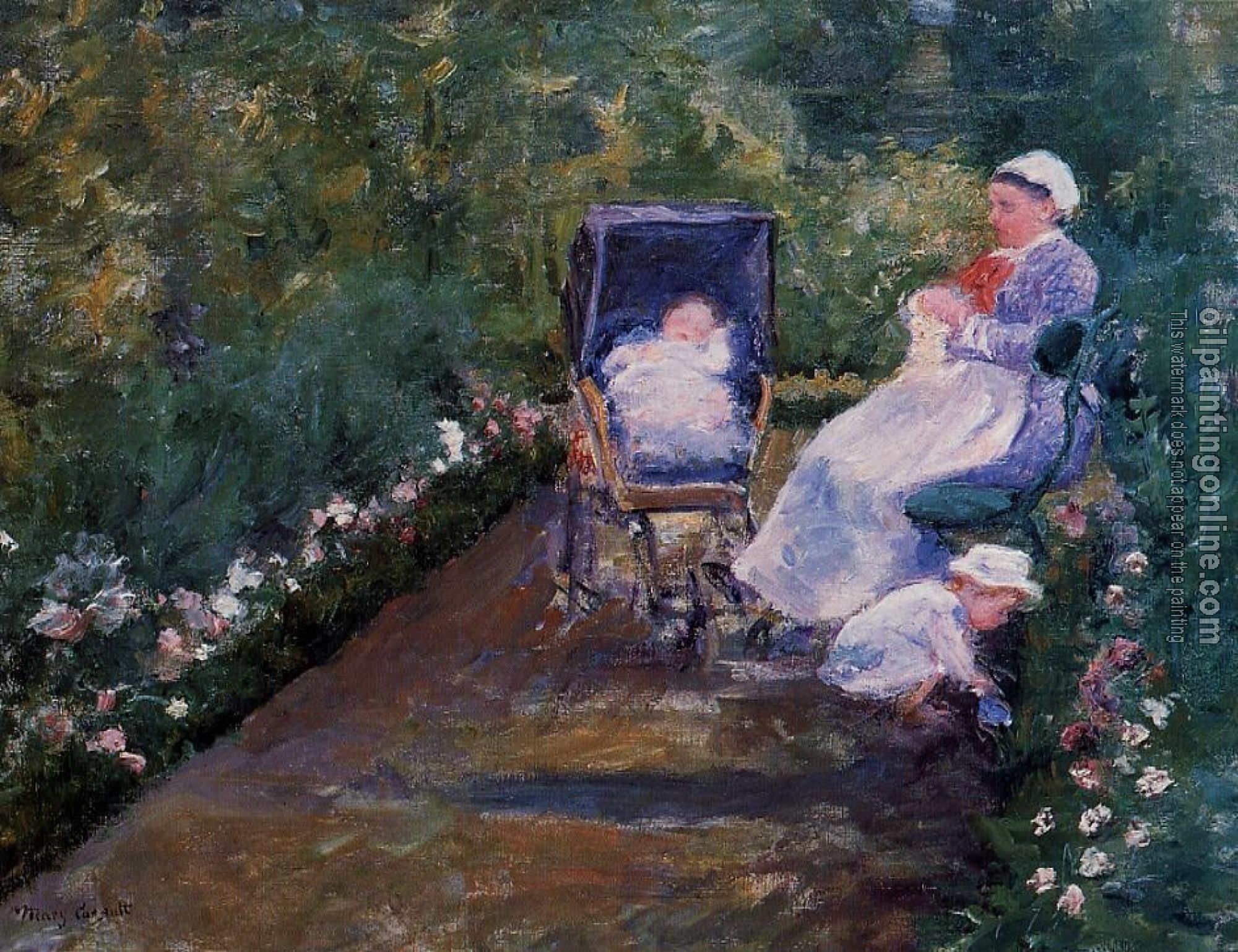 Cassatt, Mary - Children in a Garden